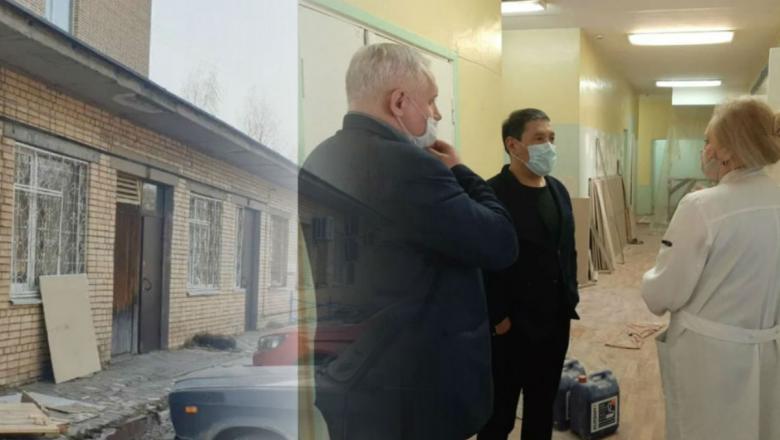 Заброшенные боксы в Петрозаводске ремонтируют под отделение для лечения детей, больных коронавирусом