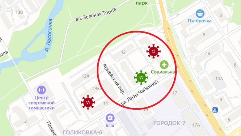 На онлайн-карте распространения коронавируса в Карелии стали отмечать адреса выздоровевших
