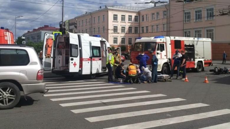 Подробности вчерашней аварии в центре Петрозаводска