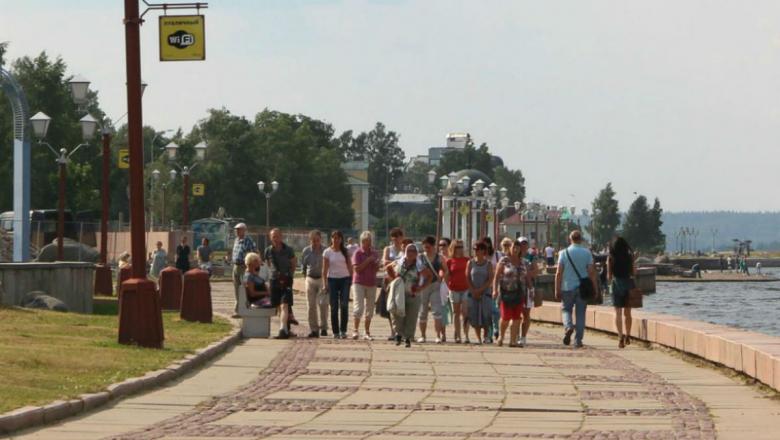 Петрозаводск в этом году посетило рекордное количество туристов