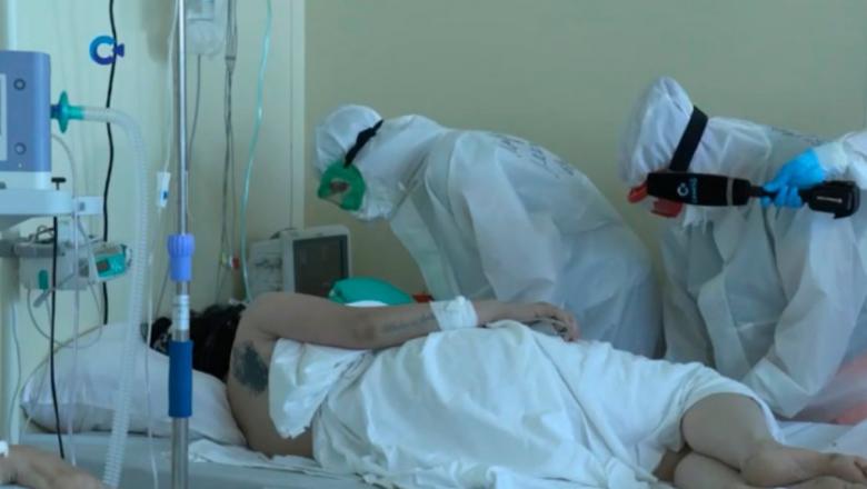Появилось видео из ковид-центра Петрозаводска, где находятся 100 заболевших
