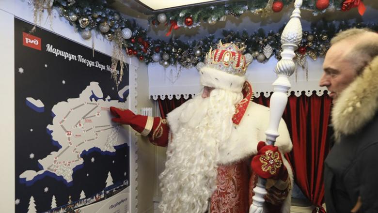 В Петрозаводск прибудет поезд Деда Мороза