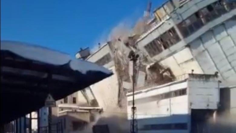 В Кондопоге взорвали здание комбината хлебопродуктов  
