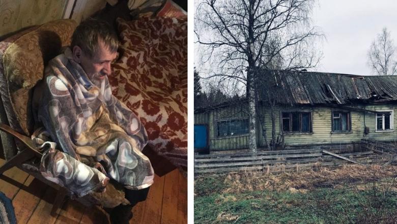 Житель Карелии отморозил ногу в своем аварийном доме и умер