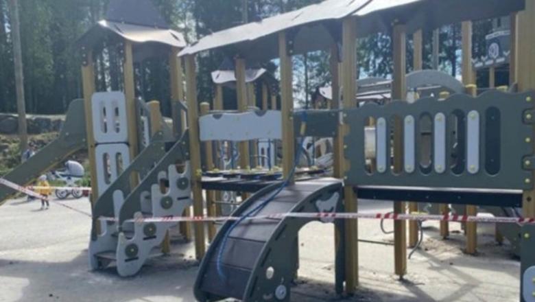 В Костомукше две девочки получили тяжелейшие травмы на детской площадке