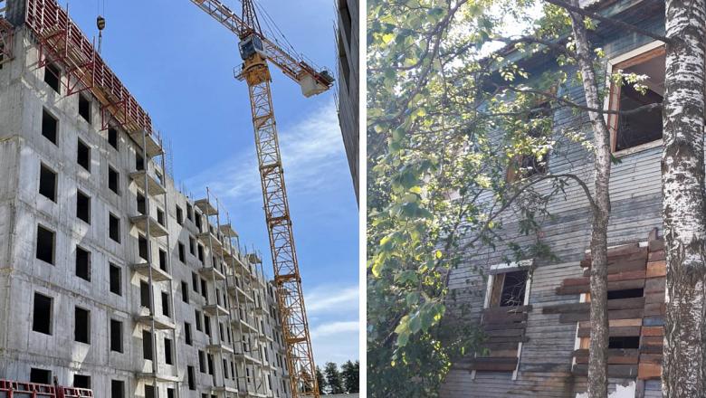 Петрозаводчане жалуются на грохот от ночной стройки социального жилья