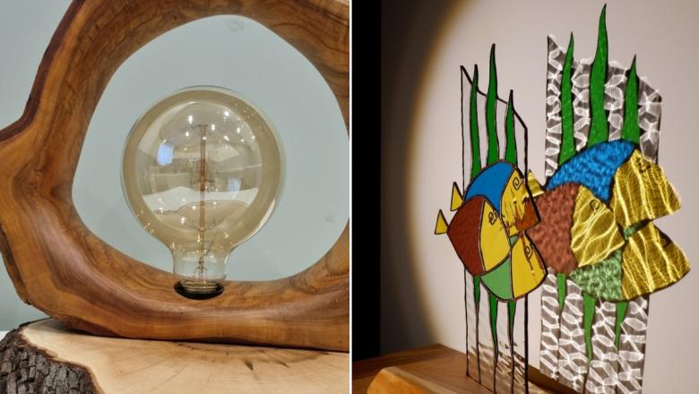 «На всякий случай вожу с собой бензопилу»: карельский художник создает прекрасные изделия из дерева и стекла