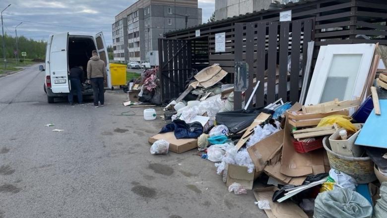 Владимир Любарский ответил на жалобы горожан по поводу неубранных мусорных площадок