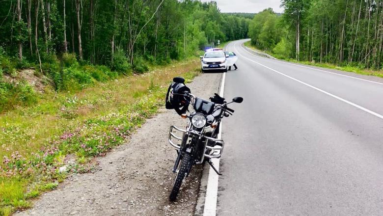 У несовершеннолетних водителей в Карелии полиция отобрала мотоциклы