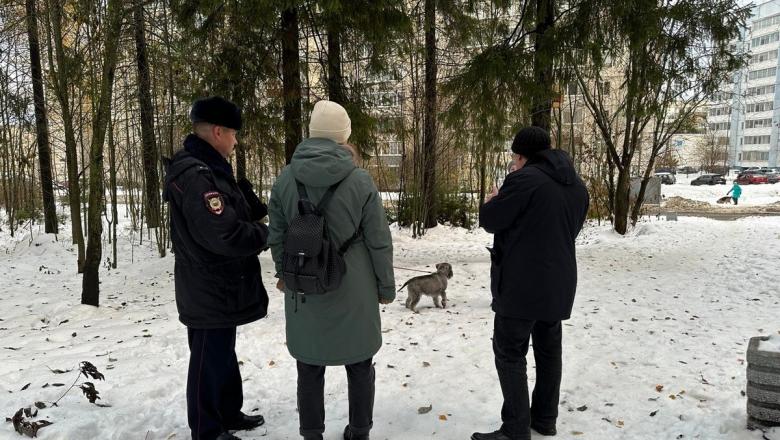 В Петрозаводске полиция провела новый рейд по контролю за выгулом собак