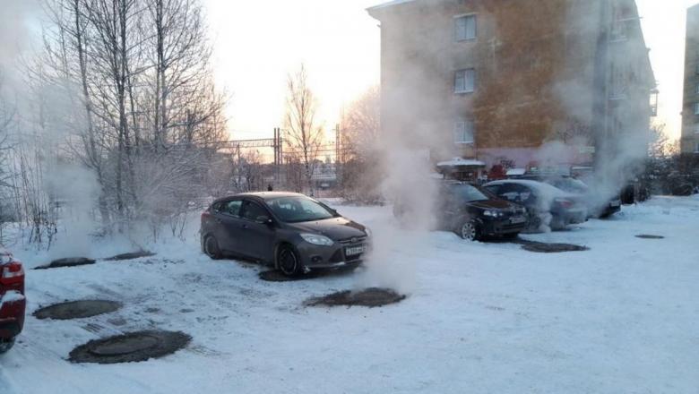 Отопление и горячую воду отключат в более 100 домах Петрозаводска сегодня