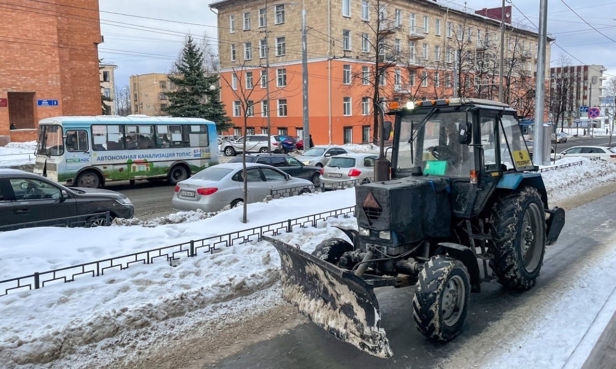 Администрация Петрозаводска представила список территорий, которые будут убирать зимой